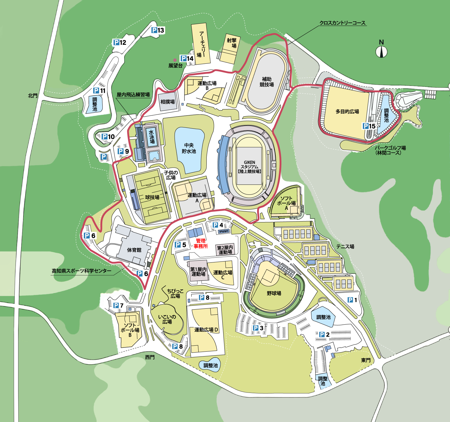 施設案内・公園マップ